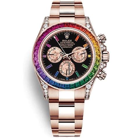 black rainbow rolex|rolex rainbow 2021 price.